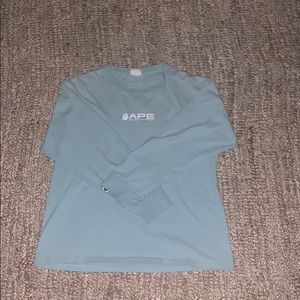 A Bathing Ape Long sleeve Shirt.